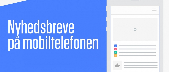 Nyhedsbreve på mobiltelefonen